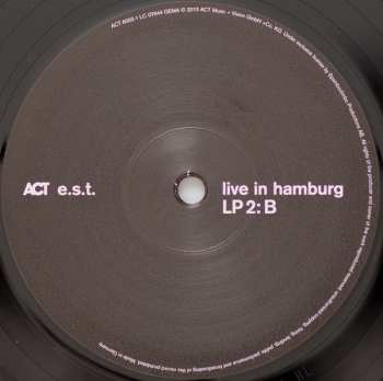 4LP/Dobozkészlet E.S.T.: Live In Hamburg LTD
