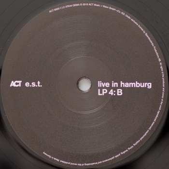 4LP/Dobozkészlet E.S.T.: Live In Hamburg LTD