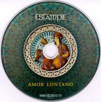 CD Estampie: Amor Lontano DIGI
