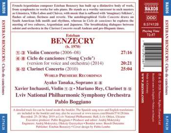 CD Симфонічний Оркестр Львівської Філармонії: Ciclo De Canciones