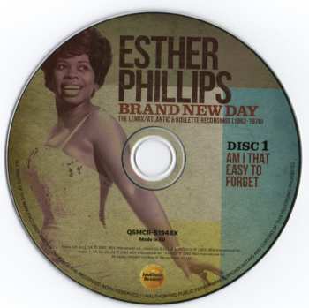 5CD/Dobozkészlet Esther Phillips: Brand New Day (The Lenox/Atlantic & Roulette Recordings 1962-1970)