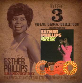 5CD/Dobozkészlet Esther Phillips: Brand New Day (The Lenox/Atlantic & Roulette Recordings 1962-1970)