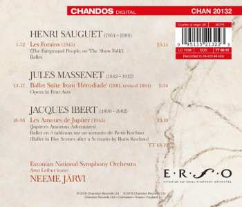 CD Estonian National Symphony Orchestra: French Music For Ballet