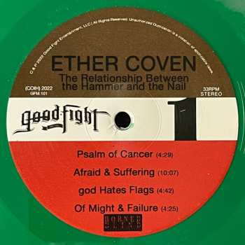LP Ether Coven: The Relationship Between The Hammer And The Nail CLR | LTD