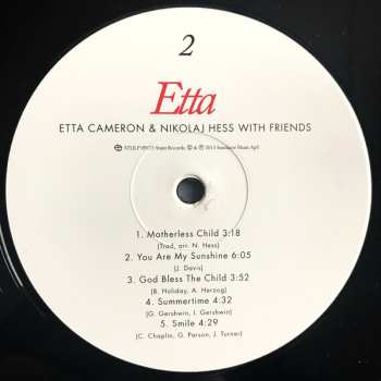 LP Etta Cameron: Etta LTD | NUM