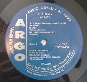 LP Etta James: At Last!