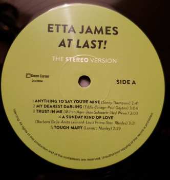 2LP Etta James: At Last!