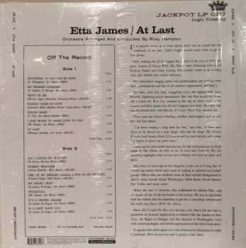 LP Etta James: At Last! CLR | LTD