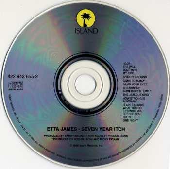 CD Etta James: Seven Year Itch
