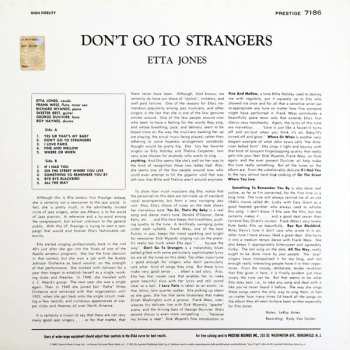 LP Etta Jones: Don't Go To Strangers