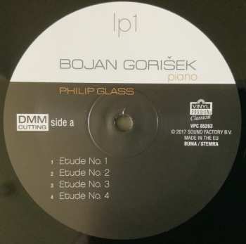 2LP Philip Glass: Etudes For Piano Book 1, Nos. 1-10