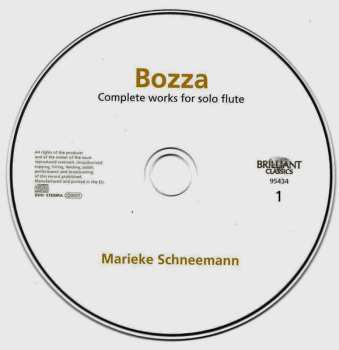 2CD Marieke Schneemann: Complete Works For Solo Flute