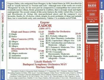 CD Mariusz Smolij: Divertimento • Elegie And Dance • Oboe Concerto • Studies For Orchestra