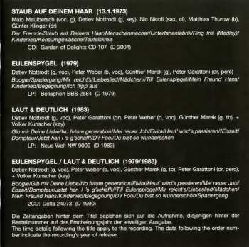CD Eulenspygel: Staub Auf Deinem Haar