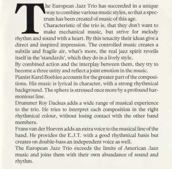 CD European Jazz Trio: Orange City