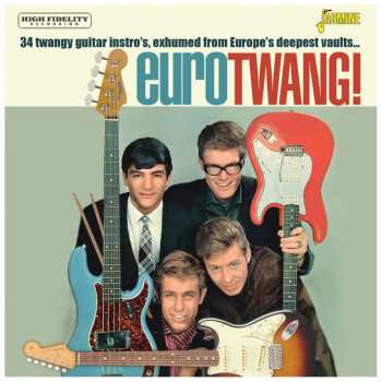 CD Various: Eurotwang! 34 Twangy Guitar Instro's, Exhumed From Wurope's Deepest Vaults...