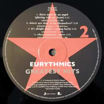2LP Eurythmics: Greatest Hits