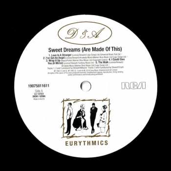 LP Eurythmics: Sweet Dreams (Are Made Of This)