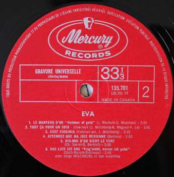 LP Eva: Eva
