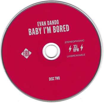 2CD Evan Dando: Baby I'm Bored