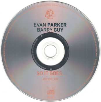 CD Evan Parker: So It Goes...
