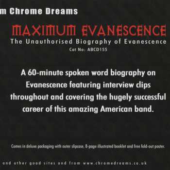 CD/DVD Evanescence: The Document