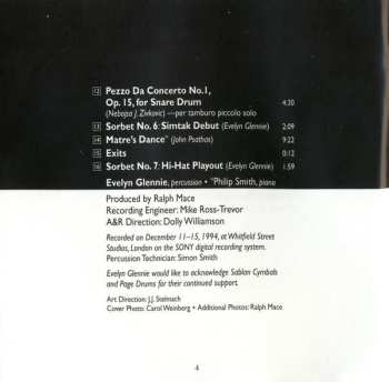 CD Evelyn Glennie: Drumming