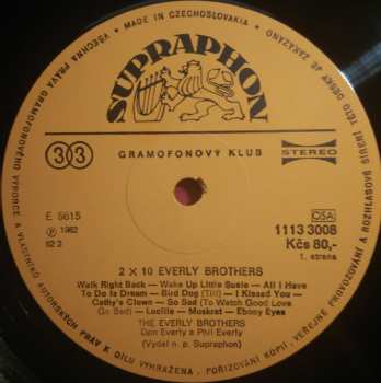 LP Everly Brothers: 2x10 Everly Brothers