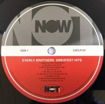 LP Everly Brothers: Everly Brothers Greatest Hits