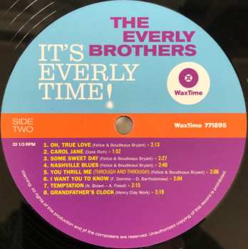 LP Everly Brothers: It's Everly Time!