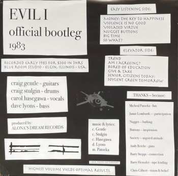 LP Evil I: Official Bootleg - 1983 CLR