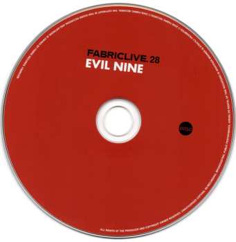 CD Evil Nine: FabricLive. 28