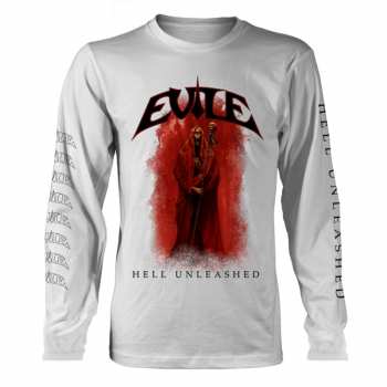 Merch Evile: Hosszú ujjú póló Hell Unleashed (white)