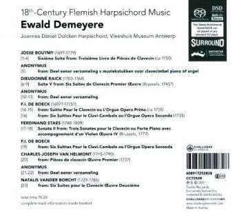 SACD Ewald Demeyere: 18th-Century Flemish Harpsichord Music