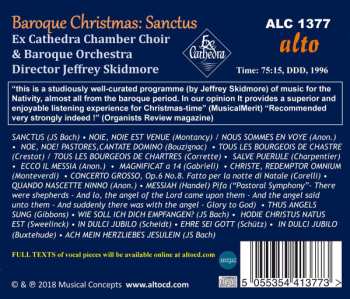 CD Jeffrey Skidmore: Christmas Baroque Sanctus: Music For The Nativity