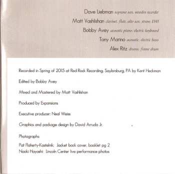 CD Expansions:The Dave Liebman Group: The Puzzle
