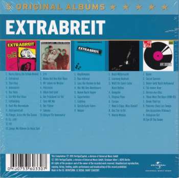5CD/Dobozkészlet Extrabreit: 5 Original Albums