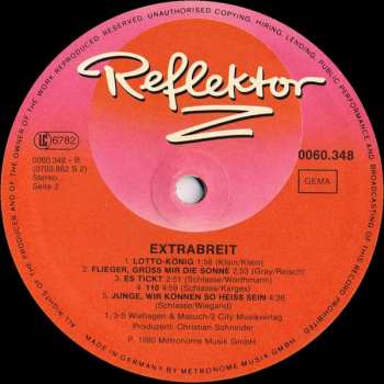 LP Extrabreit: Ihre Grössten Erfolge