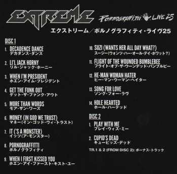 2CD Extreme: Pornograffitti Live 25