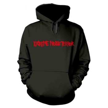Merch Extreme Noise Terror: Kapucnis felső Logo Extreme Noise Terror