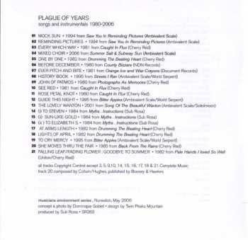 CD Eyeless In Gaza: Plague Of Years (Songs And Instrumentals 1980-2006) DIGI