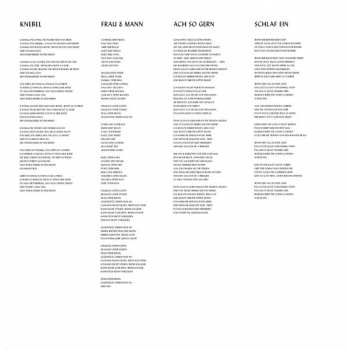 2LP Lindemann: F & M DLX