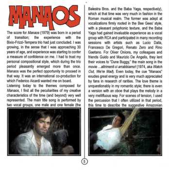 CD Fabio Frizzi: Manaos (Original Motion Picture Soundtrack) LTD