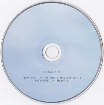 4CD/Dobozkészlet Fabio Orsi: Di Lumi E Chiarori LTD