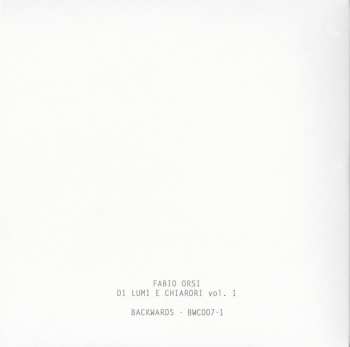 4CD/Dobozkészlet Fabio Orsi: Di Lumi E Chiarori LTD
