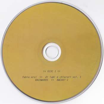 4CD/Dobozkészlet Fabio Orsi: Di Lumi E Chiarori LTD