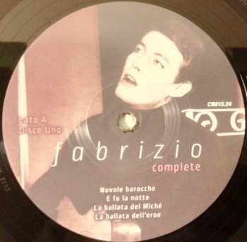 2LP Fabrizio De André: Complete LTD