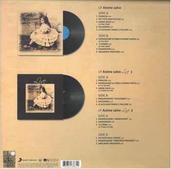 3LP/Dobozkészlet Fabrizio De André: Anime Salve Legacy Edition