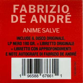 LP Fabrizio De André: Anime Salve