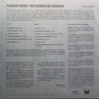 LP Fabrizio Rossi: Recuerdos De Uruguay
